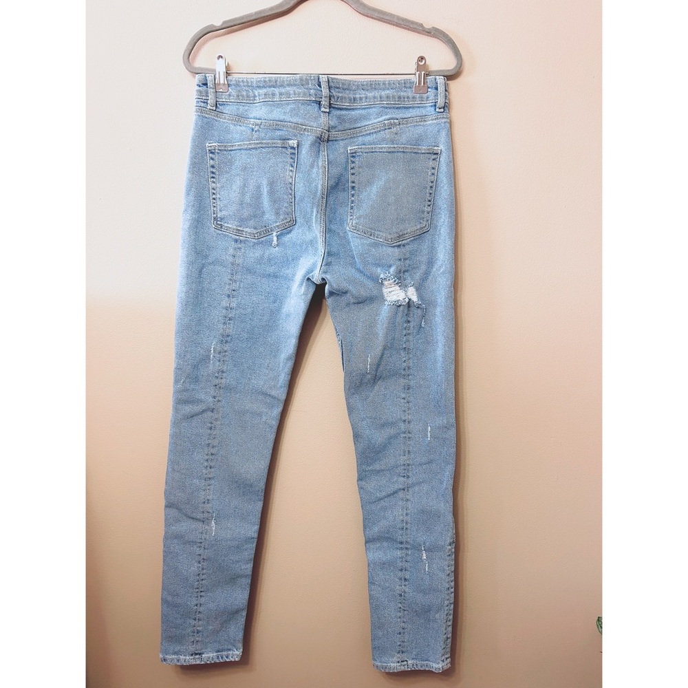 ASOS Design Distressed Patchwork Jeans - Picture 5 of 5